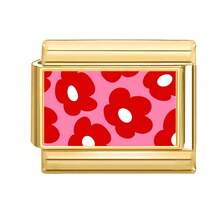 1pc DIY Photo Modular Bracelet, Decorated With Heart, Cherry, Butterfly, Star, Flower Elements, Suitable As Party Gift For Friends/Couples, Applicable For Christmas, New Year, Halloween, Valentine's Day, Charming Design, Stainless Steel Jewelry, Local , Practical & Fashionable, Christmas & Halloween Essential, Autumn Tone, Christmas Style - M293984 - View 16