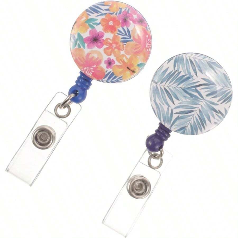 OSALADI 2piezas Hebilla De Insignia Porta Credenciales Retrctiles Para Enfermeras Clips Para Enfermeras Carretes Para Credenciales De Accesorios Mdicos Para Porta Prctico - inicial - Ver 1