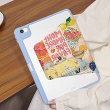 360° Rotatable IPad Protective Case, Y-Shaped Folding Stand, High-Definition UV Printing, Compatible With Ipad 11 2025, IPad Air 11/13 2025 M3, IPad Air (M2) 11/13 Inch, IPad Air 4/5/6 10.9inch, IPad Pro 11 Inch, IPad Pro 12.9 Inch, IPad 10.2 Inch, IPad 9th/10th Generation And Various Models, Protective Cover Design, Support Multi-Angle Adjustment, Six-Way Stand Placement, Built-In Pen Slot, Transparent Back Cover, Anti-Drop Protection, Auto Wake/Sleep Function - Multicolor - View 6