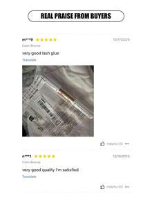 Asiteo 1pc Upgraded Long-Lasting Eyelash Extension Glue & Sealant Set, 5ml+5ml, Suitable For Individual Lash Extensions, Low Allergy Waterproof Adhesive, Eyelash Extension DIY Accessories - Bronze - View 5