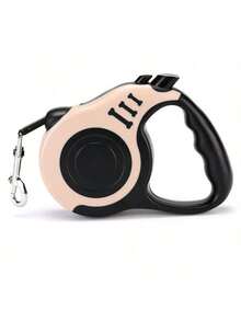 Guia retrátil para cães, com estampa de ossos. - Preto - Ver 2