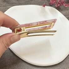 Mehayi Juego de 20 Pinzas para El Cabello con Perlas, Pasadores para El Cabello de Resina Acrílica Coreana, Horquillas para Mujeres Y Niñas, Herramientas de Peinado, Accesorios para El Cabello para Fi - 1 - Ver 7