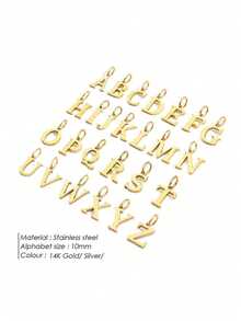 Set de 2 collares minimalistas de acero inoxidable con cadena en espiga y labios para mujeres - Multicolor - Ver 5