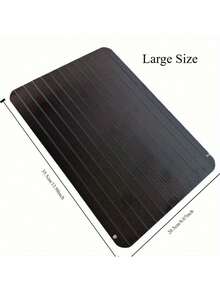 1个快速解冻托盘，快速解冻冷冻食品、肉类、水果，快速解冻板，解冻托盘，解冻大师厨房小工具