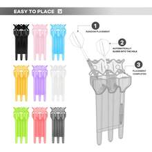 HUANQU Multi-Functional Dart Storage Box - Professional 3-Dart Portable Case, Shock-Proof And Scratch-Resistant, 9 Color Options, Travel Accessory, Durable Indoor Dart Game Storage Solution, Suitable For Travel, Competitions, Christmas, Valentine's Day, Easter, Birthday Gifts - Multicolor - View 11