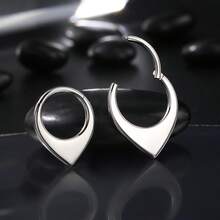 16G鼻中隔环，低过敏性316L不锈钢鼻环，18K镀金耳骨耳环，男女通用穿刺饰品 - 不銹鋼身體穿孔首飾 - 查看 2