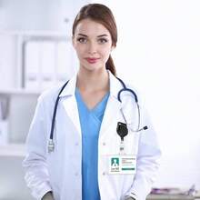 Pinza retrctil para porta credencial - Clip para soporte de credencial para tarjetas de identificacin, Clip de de tarjeta de nombre, de porttil elstico para profesores, trabajadores, enfermera - Negro - Ver 5