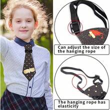 - Corbata ajustable para el cuello, con estampado de estrellas, para fiestas de graduacin y uniforme escolar - Cinco grandes y pequeños - Ver 5