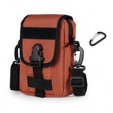 Multi-Functional Square Shape Shoulder Bag For Students, Mini Men's Bag With Letter Graphics And Bag Charm, Suitable, College, Sports, Commuting Nylon Essentials Portable Bag Winter Thanksgiving Bag Tote Bag Bum Bag Rider Bag Hobo Bag Hip Bag Holiday Essentials Camping Sling Bag Summer Back To School Bag Pack Cross Body Bag Canvas Tote Bag Side Bag Pouch Festival - Multicolor - View 13