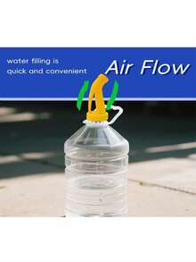 1 phễu đổ dầu ô tô có vòi thông hơi, vòi rót dầu đa chức năng - Màu vàng - Xem 5