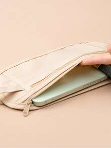 纤薄腰包，防水腰包，适用于户外运动跑步，防盗腰包，隐藏式旅行腰包，健身手机腰包，可调节腰包，方便机场安检，马拉松必备收纳包，骑行手机钥匙整理袋，适合运动、跑步、旅行、徒步，是送给姐妹、老师、生日、周年纪念日、毕业典礼的绝佳礼物。 - 彩色 - 查看 9