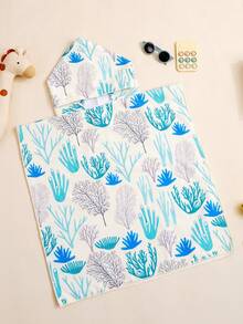 1pc Baby Hooded Towel,Kids Bath/Pool/Beach Hooded Towel,Shower Towel Gift For Newborns, Infants And Toddlers - Multicolor - View 16