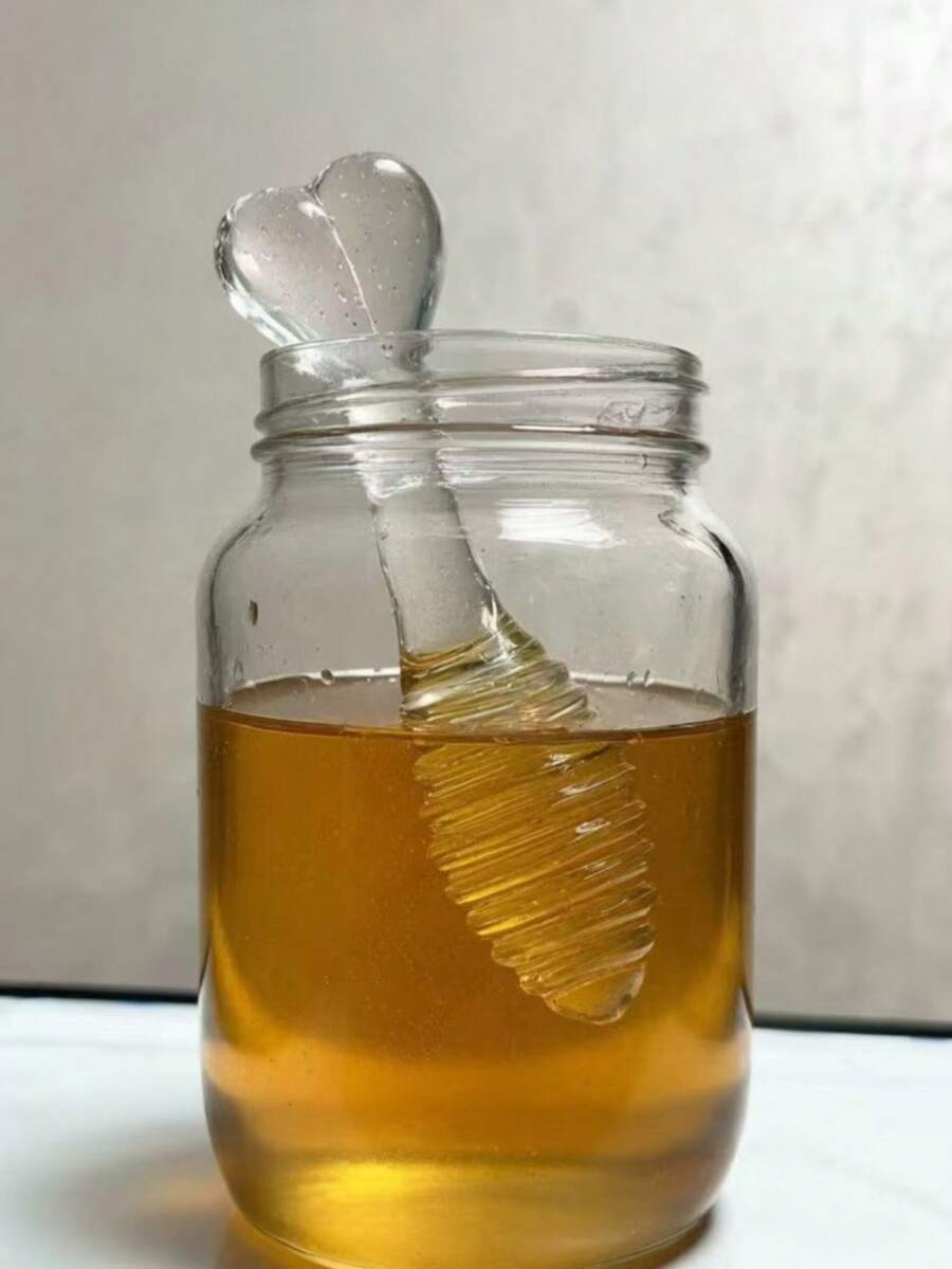 1 que khuấy mật ong, làm bằng thủy tinh borosilicate cao cấp, dụng cụ gia dụng nhỏ, đồ dùng nhà bếp. - Nhiều màu - Xem 1