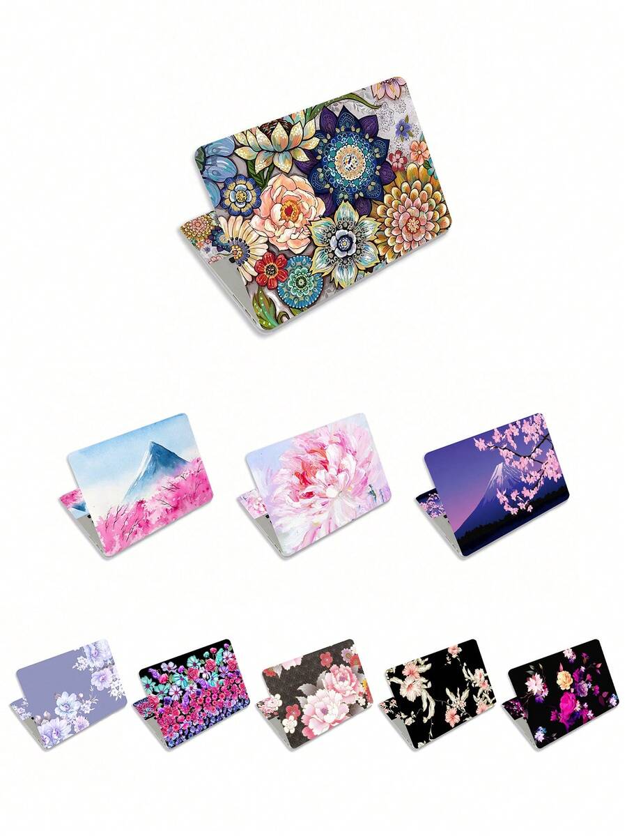 笔记本电脑贴膜贴纸 15.4 英寸 15.6 英寸笔记本电脑乙烯基贴膜保护套（含 2 个腕托贴膜） - 彩色 - 查看 1