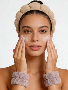 14pcs/29pcs/36pcs Makeup Brush Set Makeup Sponge Combo Pack Face Beauty Roller Scraper Set Headband Wristband Makeup Brush Cleaning Box Storage Bag - Multicolor - View 4