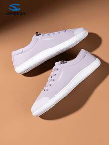 HOBIBEAR 宽鞋头极简赤足鞋，单绑带设计，男女通用，简约透气，舒适越野跑鞋，PU皮革鞋面 - 淺紫 - 查看 3