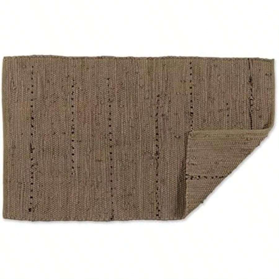 DII Chindi Home Collection - Alfombra de Trapo Multicolor Tejida a Mano, 20 x 31.5, Azul francés(1'8" x 2'8" (Rectangular) Piedra) - Multicolor - Ver 1