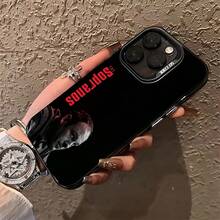 Funda de Teléfono de la Serie de TV Los Soprano Compatible con iPhone 17, 16E, 16, 15, 14, 13, 12, 11 Mini, Pro, Max, Air, X, XR, XSMAX y XS MAX, Modelos 8 y 7 Plus, Protección Mate Antigolpes, Funda de Teléfono Moderna y Duradera - Colores mixtos - Ver 2