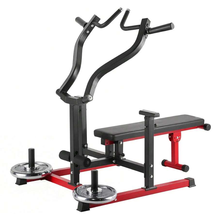Uimoso 450 LBS Chest Press Machine Adjustable Bench Press Flat Incline Bench Gym - Multicolor - View 1