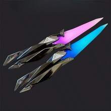 Fearless Contract Singularity Butterfly Varus Peripheral Foldable Plastic Butterfly Sword - Embodying Devilish Couples Game - Cat Gift - For Girls - For Boys - Christmas - Toy - Demon - Interactive - Party Game - Game - I Play - Stitch Toys Travel Toys Classroom Fidget Toys Mini Stuff Bath Toys Christmas Stationery Stress Ball Birthday Gift - Holiday Gift - Perfect Gift - Present - Multicolor - View 10