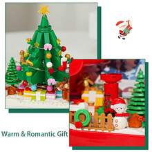 Tabletop Decoratons Building Block Toys, Room Home Decor, Christmas Creative Decorations, Suitable For Christmas And Birthday Gifts, Valentine's Day For Her Mom Women Wife Girlfriend, 500+ PCS - Multicolor - View 7