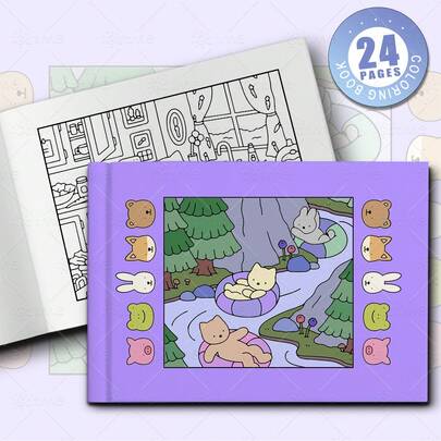 Libro para colorear de Mis amigos y yo para adultos y adolescentes, libro de garabatos educativo, libros para colorear, artículos de papelería para estudiantes, regalos para niños