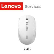 Lenovo 联想N220无线鼠标，适用于台式机、笔记本电脑、办公、家庭、游戏，USB接口，静音，便携 - 白色 - 查看 14