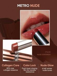 JUDYDOLL STAY SHINE LIPSTICK, Hydrating Lip Gloss, Non-Stick, Limited Edition For New Year - 105 bức ảnh khỏa thân tự tin - Xem 6