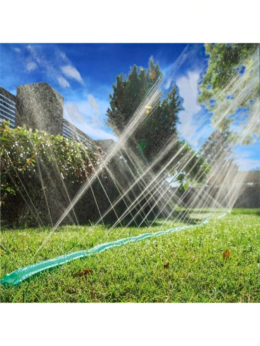 3-30m Green Flexible PVC Garden Hose, Leak-Proof, Suitable For Trampoline Cooling/Garden/Lawn Watering - Green - View 1