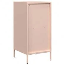 Villeneuve Credenza Rosa 35x39x73,5 cm in Acciaio Laminato a Freddo - Rosa - Visualizzare 6