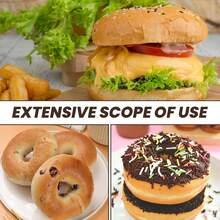 3/6pcs Silicone Bagel, Donut, Mousse Pudding Molds, Heat Resistant (-20°C~230°C), Kitchen Baking Tools, Cookies & Bread Molds, Baking Accessories, DIY Supplies - Multicolor - View 4