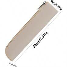 Roll-Up Pencil Bags - White - View 5