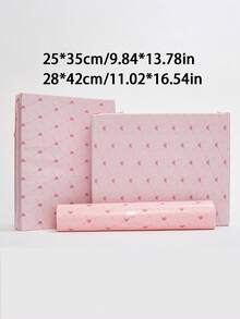 25/50 túi chuyển phát nhanh màu hồng, họa tiết nơ và trái tim, túi đựng giày tự dán bằng polyethylene mờ, phong bì chuyển phát nhanh PE, túi gửi thư, túi đựng đồ. - Nhiều màu - Xem 2
