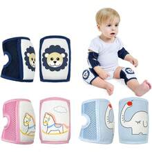 可爱婴儿爬行护膝，卡通防滑婴儿爬行/学步护膝 - 彩色 - 查看 2