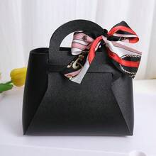 20pcs Leather Gift Bags With Bow, High-Quality Material, Assorted Colors, Wedding/Party Favor Bags, Mini Pouches, Suitable For Various Occasions And Events, Easy To Assemble, Best Gift For Family And Friends