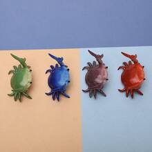 1个创意Ahnitol螃蟹举重笔筒，精致螃蟹文具收纳盒，可爱螃蟹笔架，趣味设计，可爱螃蟹，生日礼物 - 彩色 - 查看 4