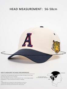 Mũ lưỡi trai nam thêu chữ, kiểu dáng thời trang ngoài trời, chống nắng, thích hợp cho mùa xuân, mùa thu, du lịch, đi biển. - Nhiều màu - Xem 6