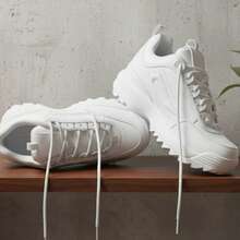 Disruptorll White Casual Men's And Women's Gym Shoes - Super Promotion - 白色 - 查看 2