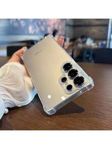 Hybrid Shockproof Transparent Protective Case For Samsung Galaxy S25 FE, S24, S23, S22, S21, S20 Plus, S24 Ultra, A17, A16, A26, A36, A56, A55, A35, A25, A15, A05, A71, A51, A72, A52 - Clear - View 5