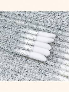 一次性唇刷 - 无绒唇彩和口红涂抹器，适用于化妆，50/100/200/400/600/800/1000支套装 - 黑色 - 查看 7