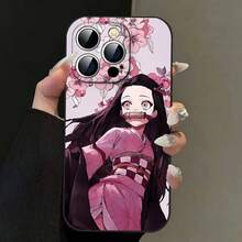 Funda de Teléfono N-nezuko Kamado Suave TPU Amigable con la Piel para iPhone 17/16/15/14/13/12/11 Series: PRO, MAX, PLUS, Mini - z1 - Ver 6