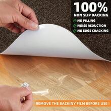 Office Furniture SetYAYUSI Tapete para Silla para Piso Duro 35 x 47 Pulgadas Alfombra para Protección de Suelos Duros para Silla de Oficina en Casa Tapete para Silla de Computadora de Juegos Sin BPA y Sin Ftalatos Café - C y f - Ver 5