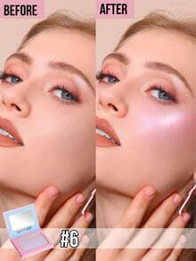 MISSLYN-GLOW For It! STROBING POWDER , Shimmer, Pigment Rich & Silky Formula, Natural Glow, Illuminator Highlighter, Lightweight, Brand Beauty Makeup, Face Paint Cosmetic, For Women & Girls, Perfect For Winter, Ideal For Y2K, Fancy Fashion, Suitable For Birthday, Best Gift, Valentine's Day Gifts, Party Ready, New Year Gift, Best Color,Vegan & Cruelty-Free