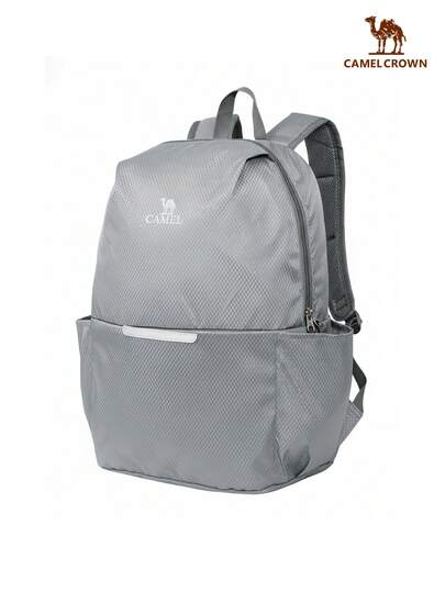 CAMEL CROWN Bolsa de viaje plegable de gran capacidad, bolsa de almacenamiento para viajes cortos y fitness