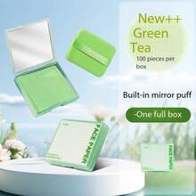 100 Stück tragbare Blättchen zum Abtupfen von Öl, für fettige Haut entwickelt - 3-in-1 Funktion, inklusive Spiegel, Puderpuff und Blättchen. Natürliche weiche Tücher mit Lavendel-, Gardenie-, Grüntee- und Bambuskohle-Düften, unisex, Reiseessentiell, praktisch zum Mitnehmen. (Verwandte Schlüsselwörter: Blättchen zum Abtupfen, Schönheit, Hautpflege, Spa, Selbstpflege, Hautpflegeprodukte, Gesichtspflege, Schönheitsartikel, Haut, Reinigungsprodukte) - Verschiedenfarbig - Übersicht 7