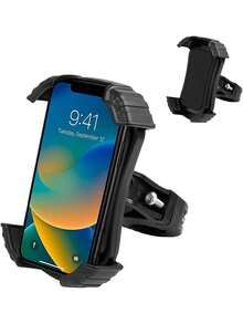 Base Soporte para Celular Moto Bici Rotacion 360 Porta Celular Bicicleta Motocicleta Firme Anti Vibracion Universal Manillar Manubrio Carriola (YX19),36700835 - Multicolor - Ver 1