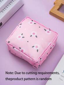 1个卫生巾收纳袋，便携式女性卫生用品袋，适合女孩、学生，经期使用 - 彩色 - 查看 15