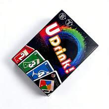 Party Drinking Game Cards - Run Fast, Fun Board Game For Game Night - Couples' Games, Singles' Party Games - Black - View 1