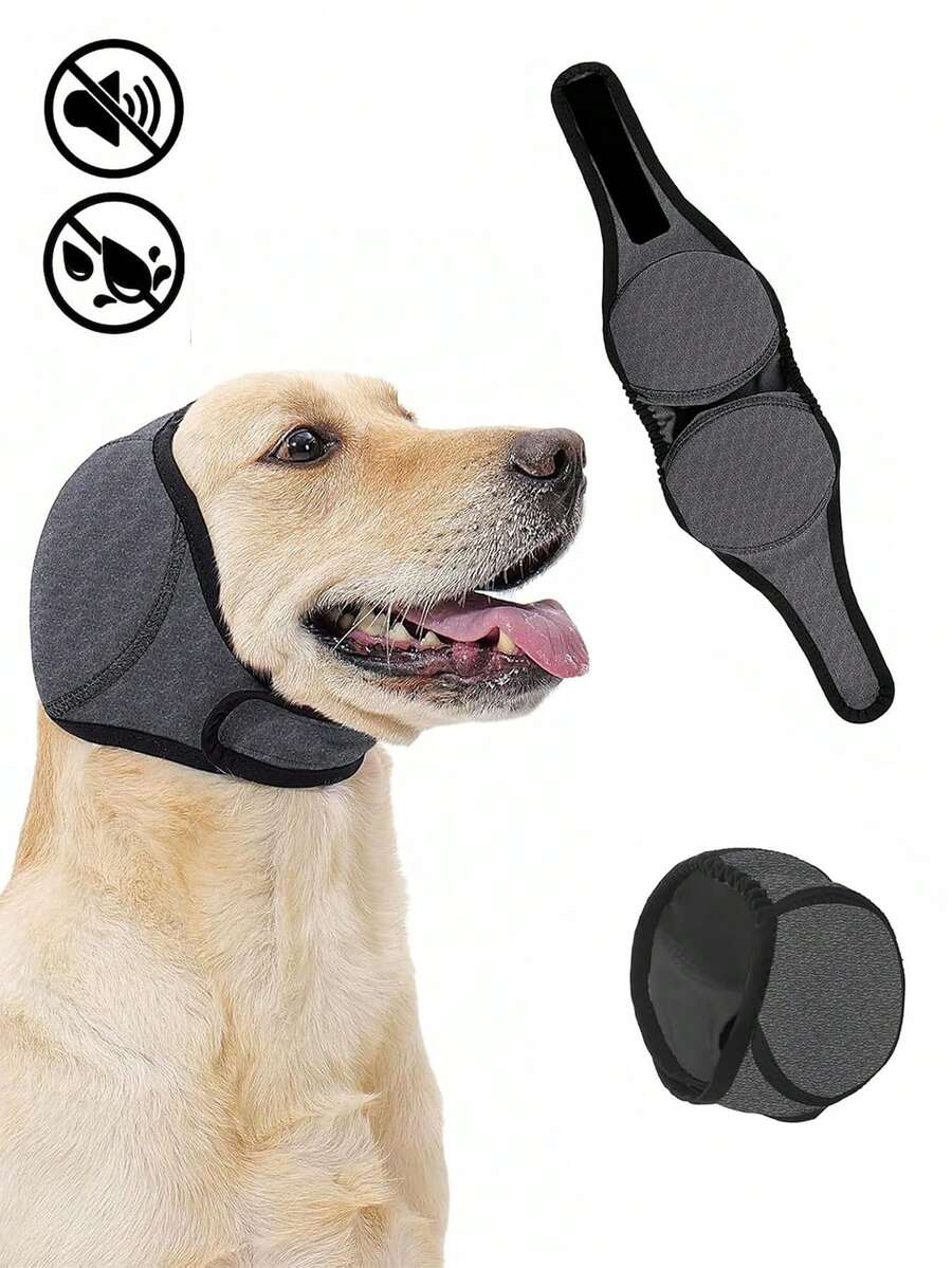 Orejeras para perros, orejeras antiruido para perros, orejeras antiruido para perros, orejeras para el aseo, baño y natación de perros y gatos para tranquilizar