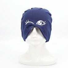 Gorro de Dormir Unisex% Algodón Antialérgico Gorro de Casa de Dos Capas Gorro de Tela No Alérgico - Gris claro (ZZZ) - Ver 15